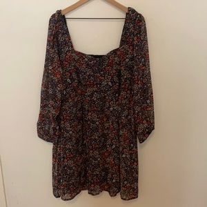 Wednesday’s Girl curve floral dress